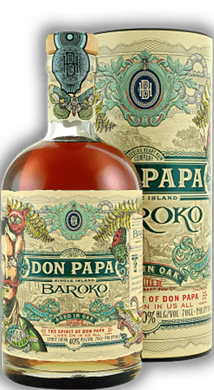 Don Papa Baroko Golden Rum 0.7L